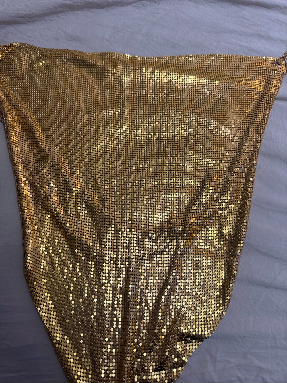 Gold Sequin Top